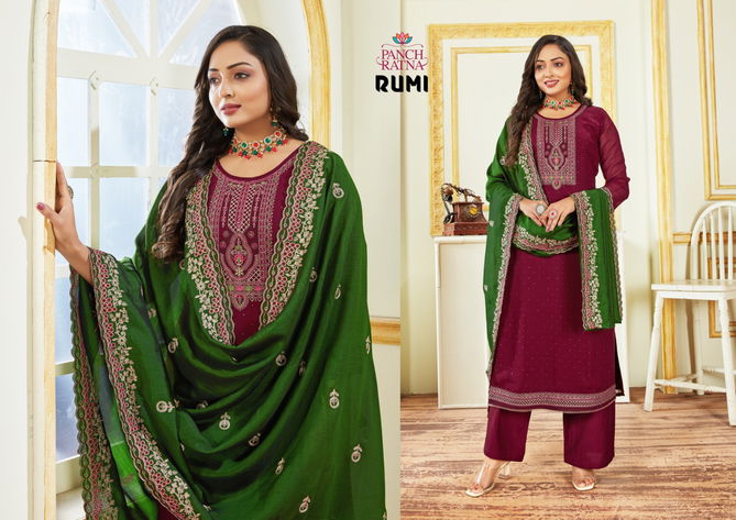 Rumi By Panch Ratna Georgette Designer Salwar Suits Wholesale Price In Surat